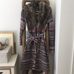 Anthropologie sweater coat